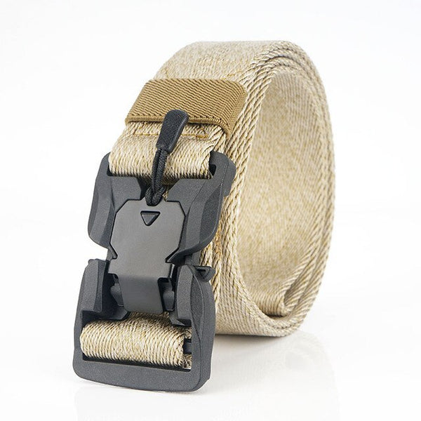 Military Tactical Belt Men Canvas Adjustable Magnetic Head Army Combat Nylon Belts Waistband Heavy Duty Airsoft Gears | Vimost Shop.