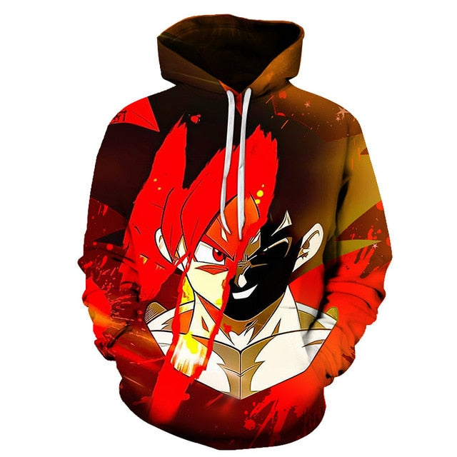 Dragon Ball Z Super Hoodie Men Women Dragonball 3D Sweatshirts Son Goku Printed Outwear Teen Boy Cartoon Hoody Streetwear - Vimost Shop