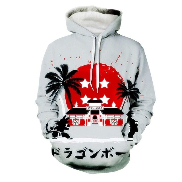 Dragon ball Anime 3D hoodies Men Women Hooded Sweatshirt Dragonball Son Goku Casual Pockets Streetwear Autumn Tops - Vimost Shop