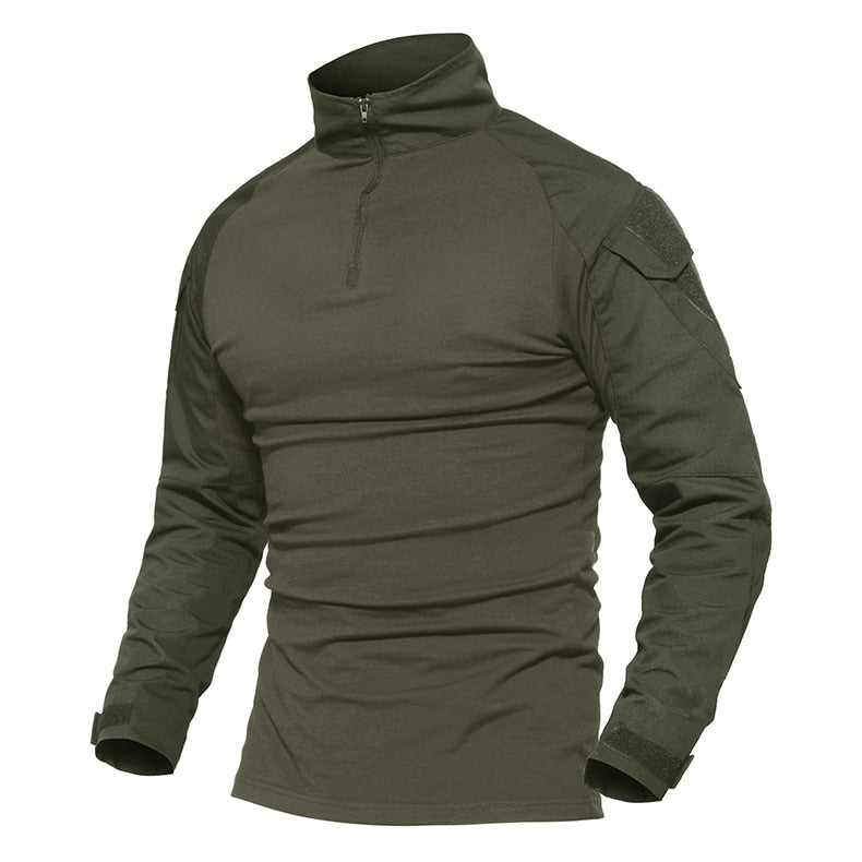 Men Camouflage Tactical T-shirts Summer Army Combat T Shirt Cotton Military T-shirt Airsoft Paintball Hunt Clothing Men | Vimost Shop.