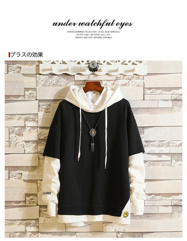5XL Hoodies Sweatshirts Men Fake 2PAC Cotton Hooded Japanese Style Sweatshirt Mens Hip Hop Brown Causal Hoodiee Xxxtentacion | Vimost Shop.