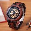 Men Automatic Wooden Watches Forsining Wristwatch Waterproof Male Mechanical Gift in  Wood Box Masculino watch For BOY | Vimost Shop.