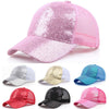 Ponytail Baseball Cap Women Messy Bun Snapback Summer Mesh Hats Casual Sport Sequin Caps Drop Shipping Hat Cap | Vimost Shop.