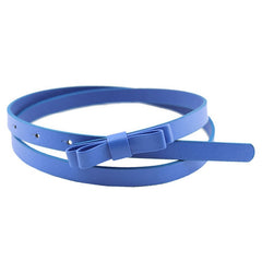 Hot Marking 1pc New Fashion Dow Candy Thin Women Pu Leather Casual Belt Cummerbund For Girl H18 Drop Shipping | Vimost Shop.