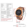 Wooden Watchs  Wood Wrist Watches Natural Calendar Display Bangle Gift Relogio Ships From United States | Vimost Shop.