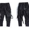 Ribbons Multi Men Harajuku Trouser Hip Hop Streetwear Pants | Vimost Shop.