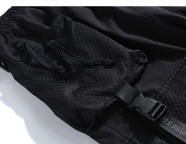 Ribbons Multi Men Harajuku Trouser Hip Hop Streetwear Pants | Vimost Shop.