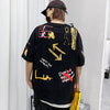 Men Hip Hop Graffiti T Shirt Harajuku  Streetwear Tshirt Summer Short Sleeve Fashion Cotton Tops Tees | Vimost Shop.
