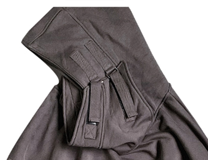 Japanese Streetwear Men Harajuku Pullovers Hip Hop Hoodies Techwear | Vimost Shop.