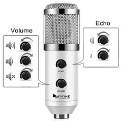 USB Microphone, Plug & Play Condenser Microphone For PC/Computer Podcasting one line meeting self studioRecording