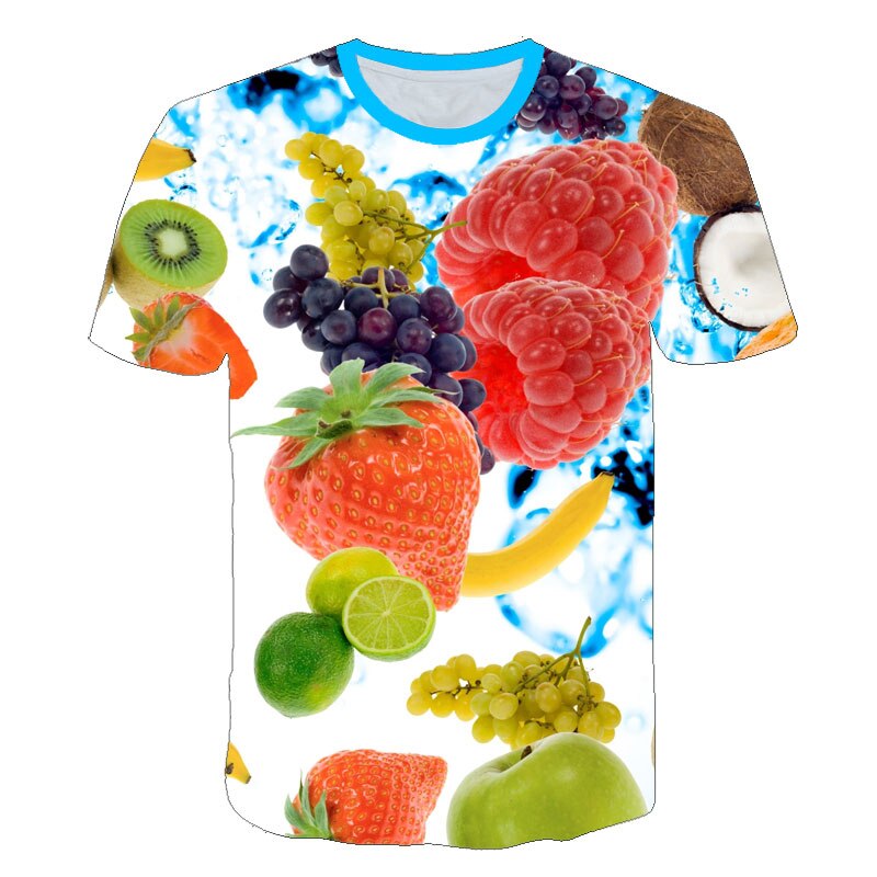 Fruits Food 3D t shirt Men Cans of Beer Printed Hip Hop Crewneck short Sleeve Men/Women t-shirt tee tops Wholesale | Vimost Shop.