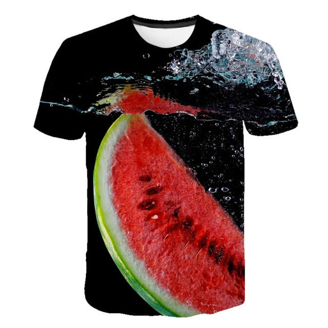 Fruits Food 3D t shirt Men Cans of Beer Printed Hip Hop Crewneck short Sleeve Men/Women t-shirt tee tops Wholesale | Vimost Shop.