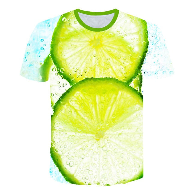 Fruits Food 3D t shirt Men Cans of Beer Printed Hip Hop Crewneck short Sleeve Men/Women t-shirt tee tops Wholesale | Vimost Shop.