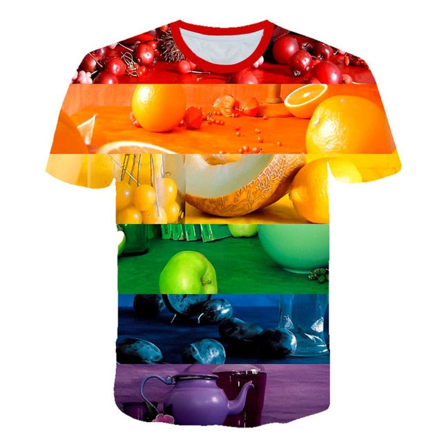 Fruits Food 3D t shirt Men Cans of Beer Printed Hip Hop Crewneck short Sleeve Men/Women t-shirt tee tops Wholesale | Vimost Shop.