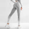 Women Striped Hip Enhancing Running Gym Fitness Leggings | Vimost Shop.
