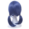 Ladybug Cosplay Wigs Dark Blue Double Ponytails Straight Cosplay Wig Halloween Heat Resistant Synthetic Hair | Vimost Shop.