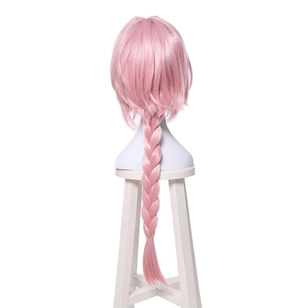 New Arrival Game Fate Apocryph Astolfo Cosplay Wigs Long Pink Heat Resistant Synthetic Hair Halloween Cosplay Wig | Vimost Shop.