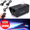 500W Fog/Smoke Machine w/ Remote RGB LED DJ Thrower DJ Party family ball leisure parties Light Smoke Thrower | Vimost Shop.