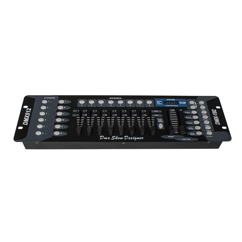 Free shipping NEW 192 DMX Controller DJ Equipment DMX 512 Console Stage Lighting For LED Par Moving Head Spotlights DJ Controlle | Vimost Shop.