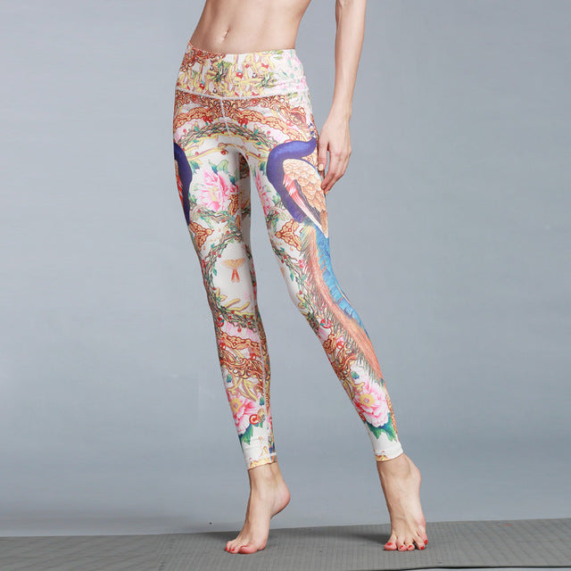 Women Leggings Gym Elastic Fitness Long Tights | Vimost Shop.