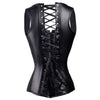 Steampunk Corsets sexy Gothic corset 10 Steel Bones Bustier plus size Leather Women Corselet Bodyshaper Overbust Tops | Vimost Shop.