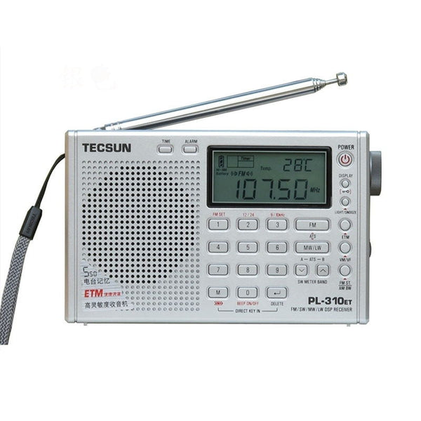 Full Band Radio Digital LED Display FM/AM/SW/LW Stereo Radio with Broadcasting Strength Signal | Vimost Shop.