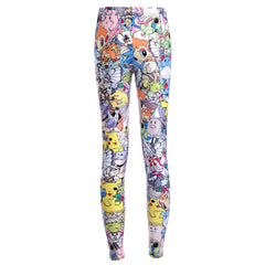 Leggings New arrival Women Slim Leggings Fashion Pokemon Digital Printing LEGGINGS Size S-4XL Drop shipping | Vimost Shop.