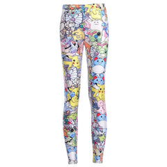 Leggings New arrival Women Slim Leggings Fashion Pokemon Digital Printing LEGGINGS Size S-4XL Drop shipping | Vimost Shop.