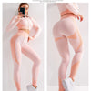 Seamless Workout Yoga Sets Women Stretchy Sport Fitness Suits | Vimost Shop.