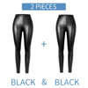 Women Faux Leather Leggings Waterproof Sexy PU Leather Legging Stretchy Push Up Black Legins Women Fitness Elastic Skinny Pants | Vimost Shop.