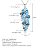 London Blue Topaz Swiss Blue Topaz Sky Blue Topaz Mix Gemstone Pendants For Women Gift Luxury Jewelry Accessories | Vimost Shop.