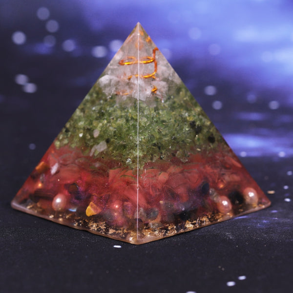 Orgonite Aura High Frequency Energy Pyramid Helping Love Business Soothe The Soul Yoga Meditation Decoration Gift | Vimost Shop.