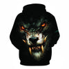 Wolf hoodies Men's hoodie autumn Winter hip hop hoody Tops Casual Brand 3D wolf head Hoodie Sweatshirt S-6XL | Vimost Shop.