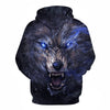 Wolf hoodies Men's hoodie autumn Winter hip hop hoody Tops Casual Brand 3D wolf head Hoodie Sweatshirt S-6XL | Vimost Shop.