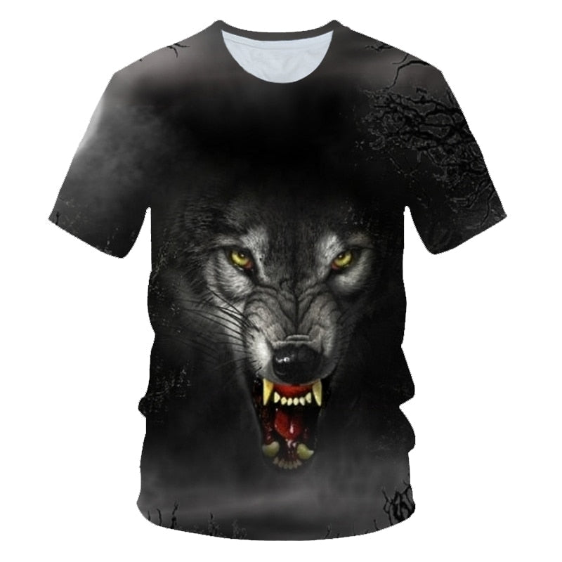 Wolf T shirt Women Snow Clothing Jungle Tshirt Tops Clothes 3d T-shirt Womens Hip hop Sexy Top Tee Female | Vimost Shop.