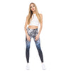 New Design Women Legging Trees Printing Blue Fitness Leggings Fashion High Waist Woman Pants | Vimost Shop.