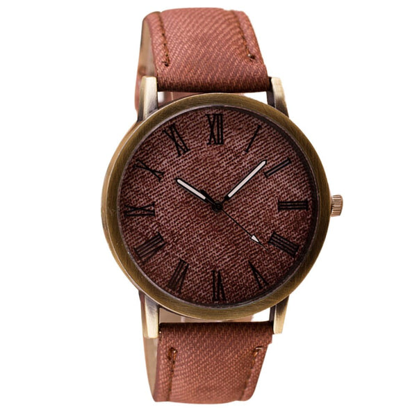 Simple Watch Business Men Retro Vogue Male WristWatch Cowboy Fashion Leather Analog Quartz Watch Man Clock | Vimost Shop.