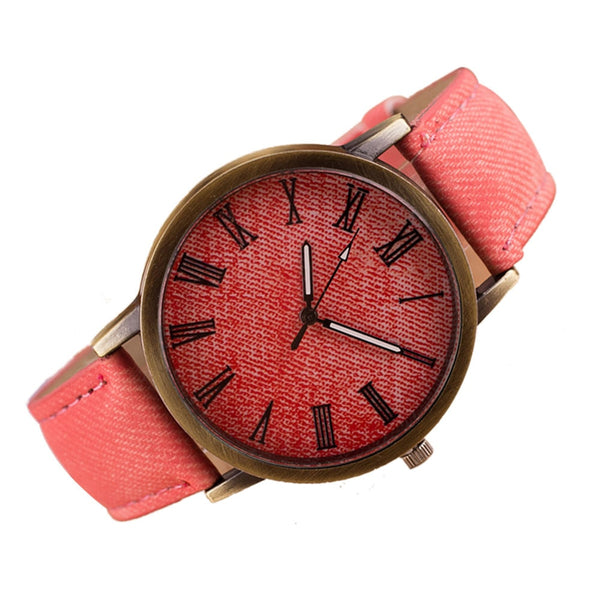 Simple Watch Business Men Retro Vogue Male WristWatch Cowboy Fashion Leather Analog Quartz Watch Man Clock | Vimost Shop.