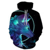 Fashion Galaxy Space 3D Hoodie bright wolf Print Hoodies Sweatshirts Men Women Unisex Hooded Pullovers Animal 3D Tops | Vimost Shop.