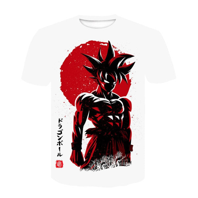Manga dragon ball Z Super Saiyan Son Goku Anime 3D T-shirt Summer 2019 Newest Fashion Tee Tops Men Women Cartoon Casual T Shirt | Vimost Shop.