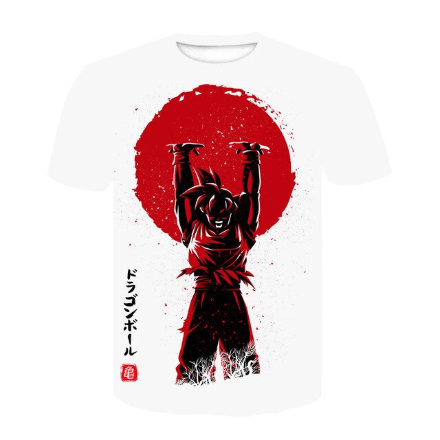 Manga dragon ball Z Super Saiyan Son Goku Anime 3D T-shirt Summer 2019 Newest Fashion Tee Tops Men Women Cartoon Casual T Shirt | Vimost Shop.