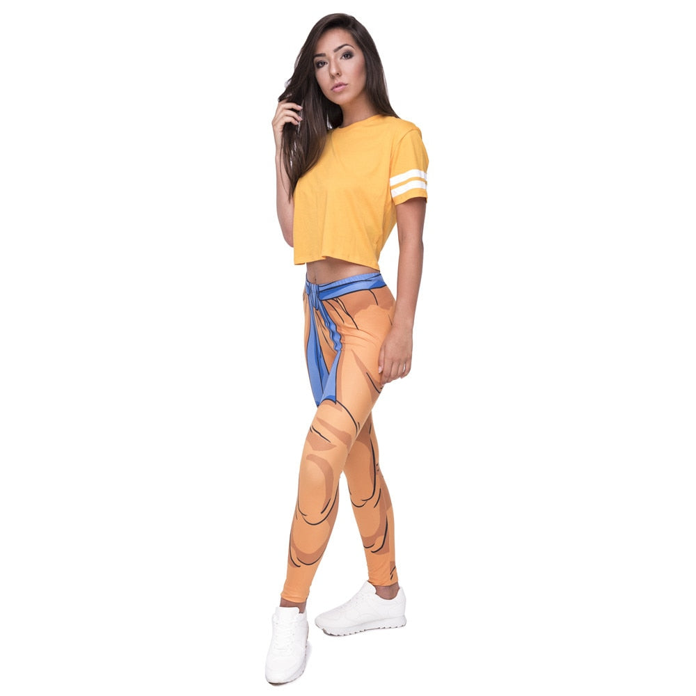 Women Legging Anime Printing Leggings Fashion Cozy High Waist Woman Pants | Vimost Shop.