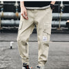 Hip Hop Boy Multi-pocket Elastic Waist Design Harem Pant Men Streetwear Punk Casual Trousers Jogger Male Dancing ins Pant | Vimost Shop.