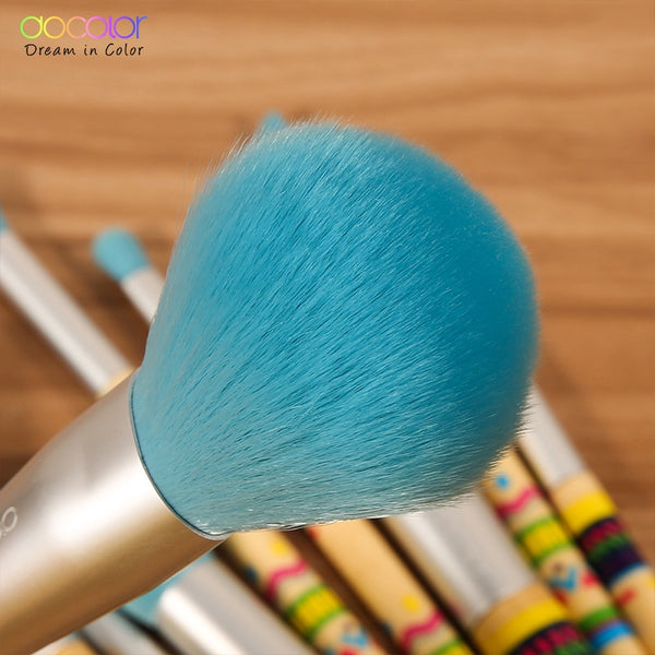9Pcs Makeup brushes Professional Beauty Make up brush set Synthetic hair Foundation Powder Eye Shadow Blush brushes | Vimost Shop.