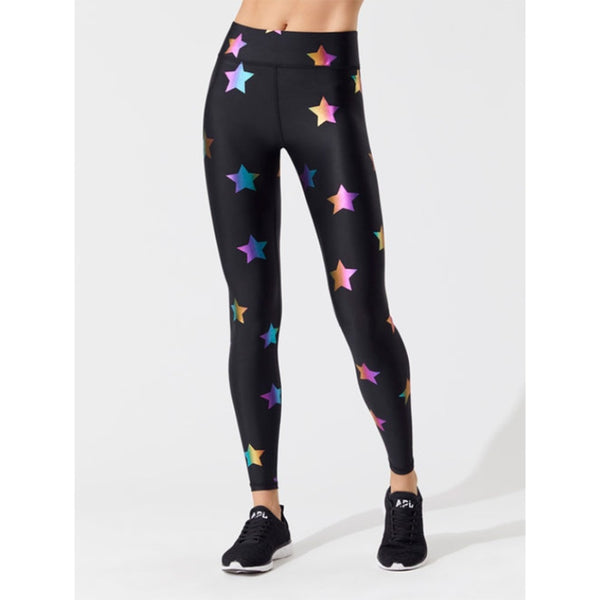 New Fashion Colored Stars Pattern Digital Printed Skinny Breathable Leggings Gifts For Ladies | Vimost Shop.