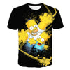 Men T-Shirt Funny Homer Simpson And his Son 3D Printed Shorts Sleeve T-shirt Fashion Casual Tops & Tees Brand Unisex Clothing | Vimost Shop.