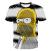 Men T-Shirt Funny Homer Simpson And his Son 3D Printed Shorts Sleeve T-shirt Fashion Casual Tops & Tees Brand Unisex Clothing | Vimost Shop.