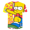 Men T-Shirt Funny Homer Simpson And his Son 3D Printed Shorts Sleeve T-shirt Fashion Casual Tops & Tees Brand Unisex Clothing | Vimost Shop.