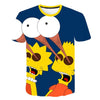 Men T-Shirt Funny Homer Simpson And his Son 3D Printed Shorts Sleeve T-shirt Fashion Casual Tops & Tees Brand Unisex Clothing | Vimost Shop.