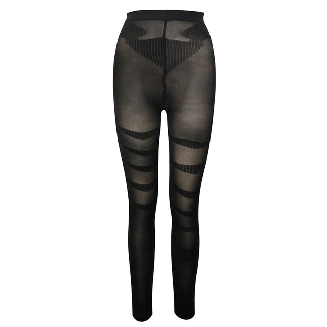 Shapewear Anti Cellulite Compression Leggings Leg Slimming Body Shaper High Waist Tummy Control Panties Thigh Sculpting Slimmer | Vimost Shop.